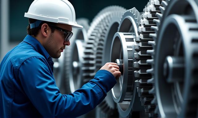 Mantenimiento preventivo de maquinaria industrial